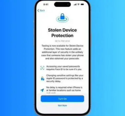 隆昌苹果授权维修店分享被盗设备保护功能开启方法 