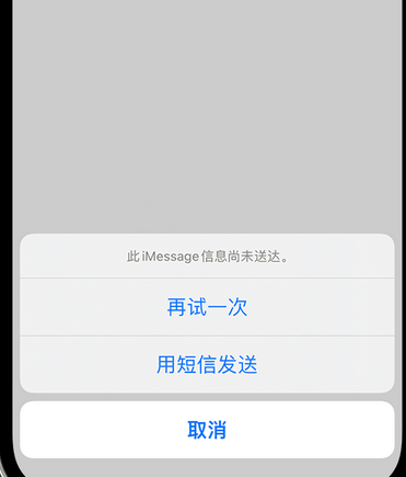 隆昌apple维修iPhone上无法正常发送iMessage信息