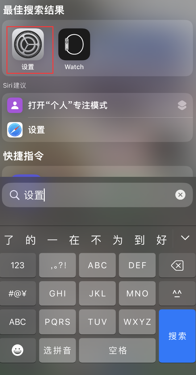 隆昌苹果手机维修分享：iPhone 找不到“设置”或“App Store”怎么办？ 