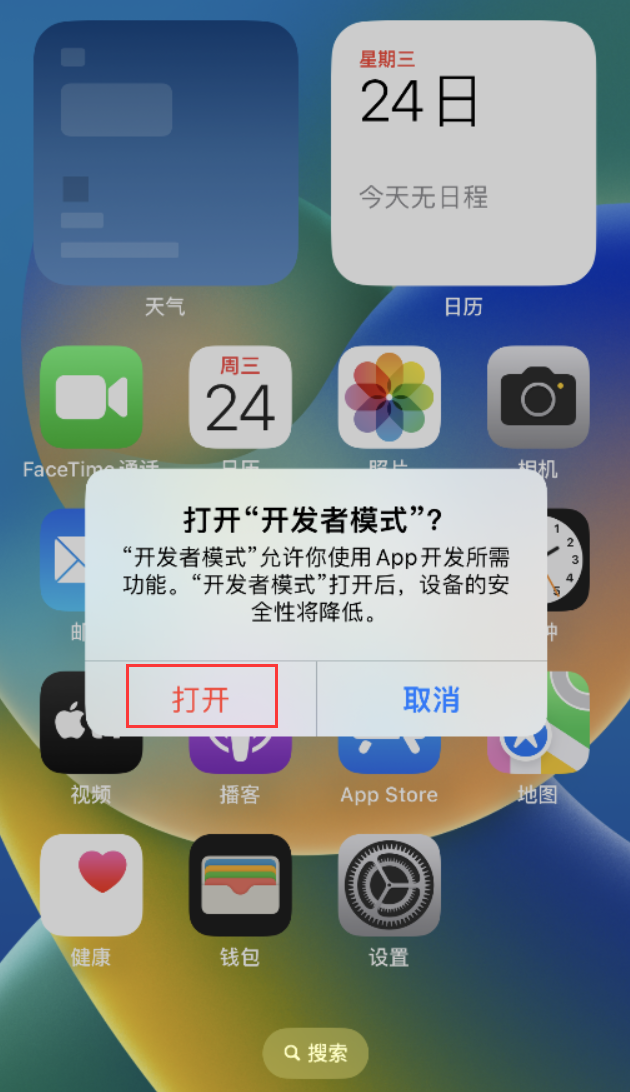 隆昌苹果手机维修分享如何打开开发者模式 