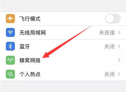 隆昌苹果手机维修分享iPhone手机4G网络怎么设置成5G网络 