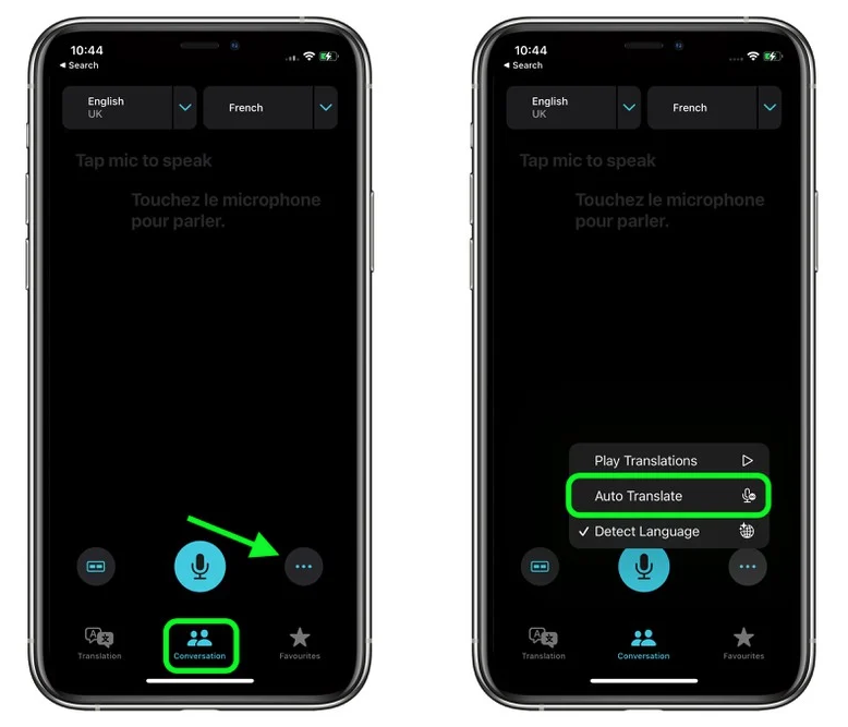 隆昌苹果手机维修分享iOS 15 “翻译” App 新改进 
