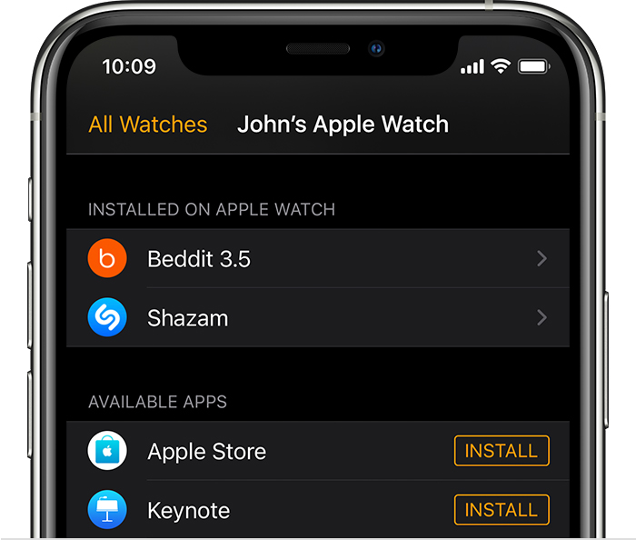 隆昌苹果手机维修分享如何在 Apple Watch 上下载应用 