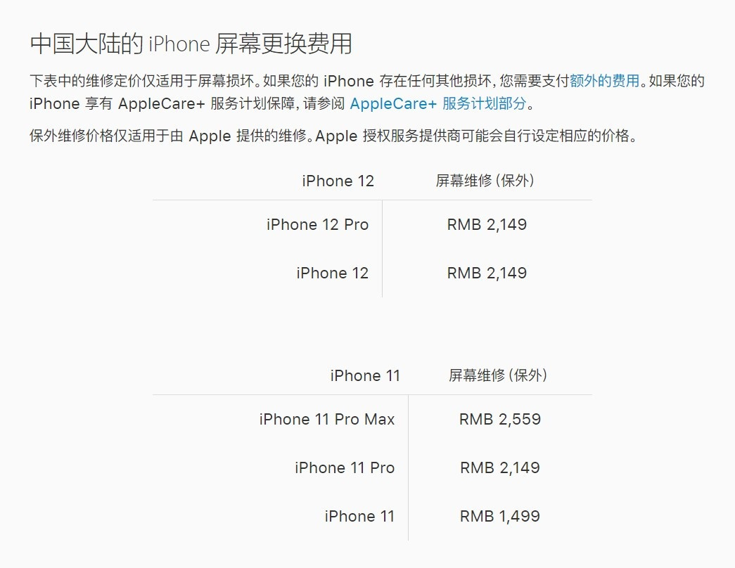 隆昌苹果手机维修分享iPhone 12/12 Pro 更换屏幕多少钱 
